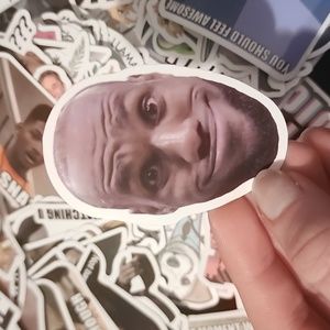 10/$10 LeBron James Vinyl Sticker